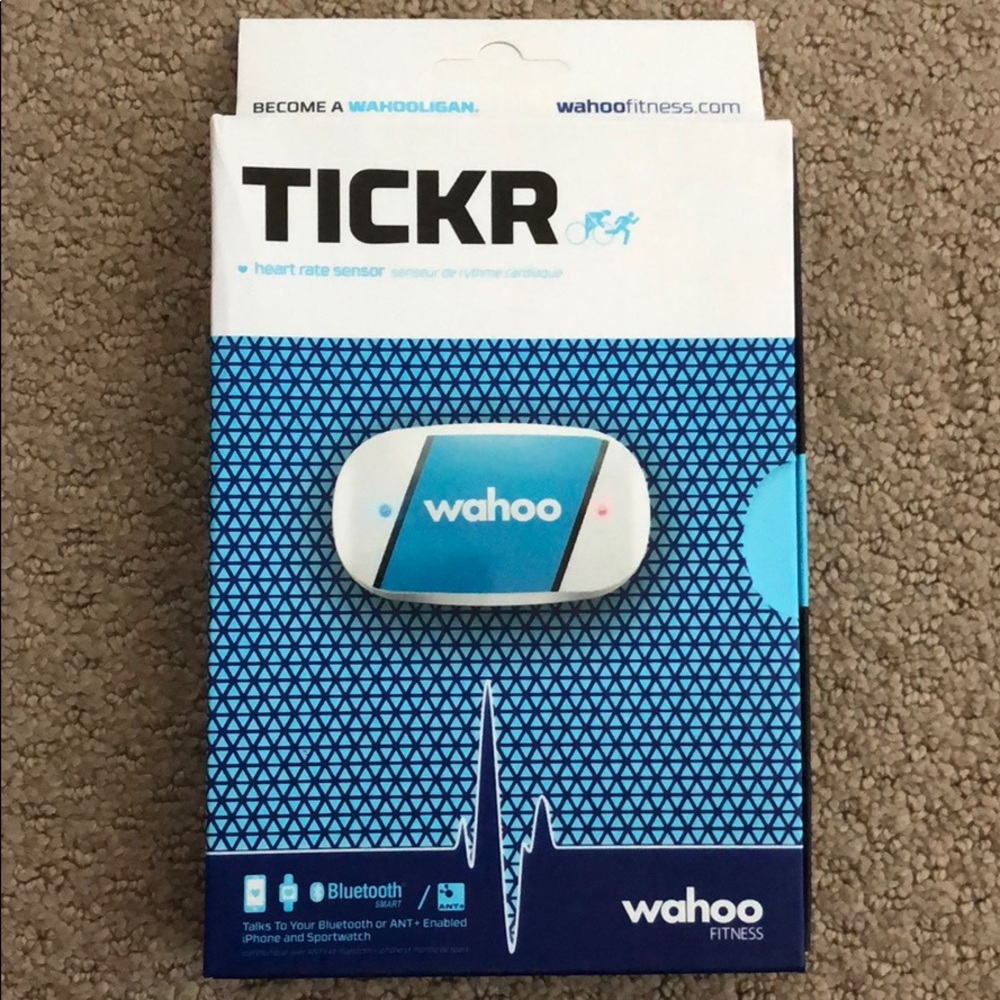 Wahoo Tickr Bluetooth heart rate monitor